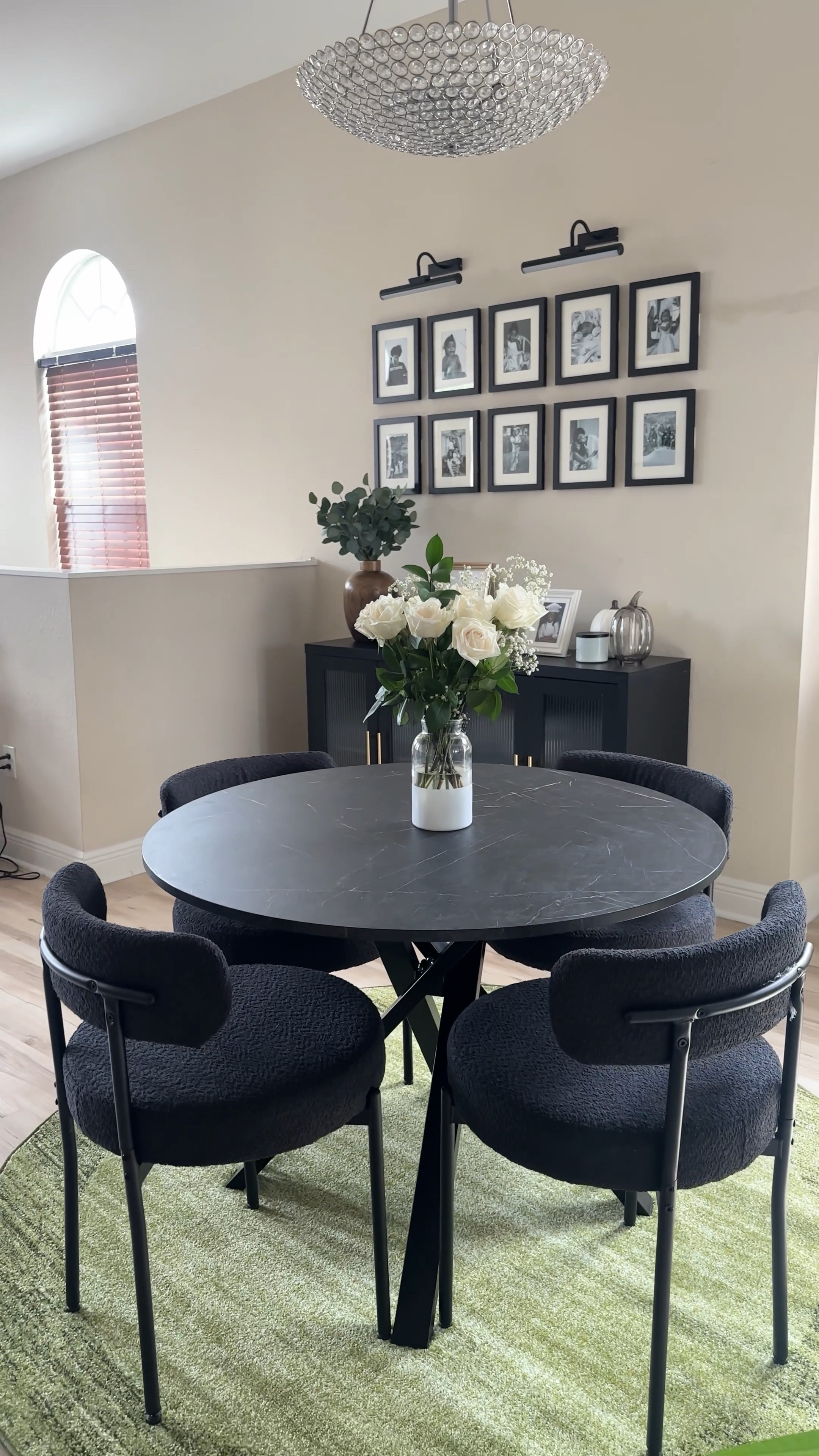 Found the perfect rug from amazon to complete my dining area 

#LTKVideo #LTKCyberWeek #LTKHome