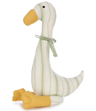 x Kristin Ellen Hockman Casper Green Stripe Duck Plush | Dillard's