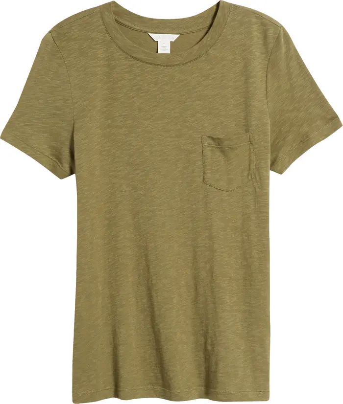 Core Slub Crewneck T-Shirt | Nordstrom