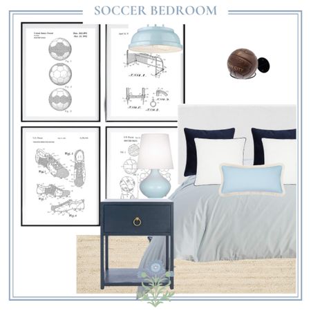 Soccer Bedroom Decor Inspiration 

#LTKHome #LTKStyleTip #LTKFamily