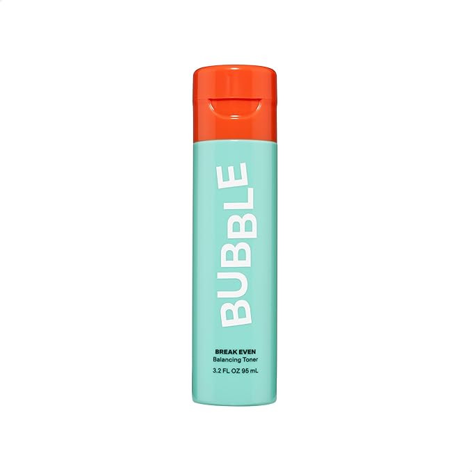 Bubble Skincare Break Even Balancing Face Toner - Gentle Exfoliating Toner & Pore Minimizer for N... | Amazon (US)