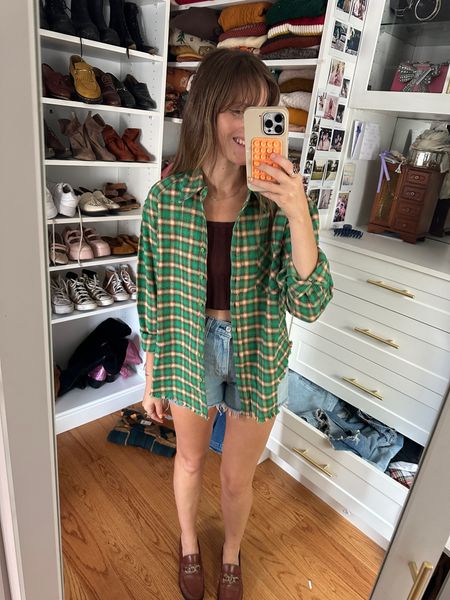 I picked up this adorable new flannel from urban outfitters - it’s such cute colors for fall!! 

#LTKunder50 #LTKBacktoSchool #LTKunder100