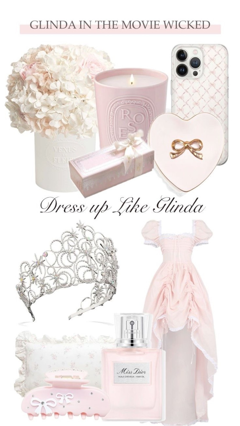 Dress up Like Glinda in the Movie Wicked 💫 #glinda #wicked #arianagrande 

#LTKU #LTKstorytime #LTKBeauty