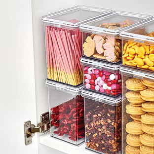 The Home Edit® 1.5 qt. Medium Canister Clear | The Container Store