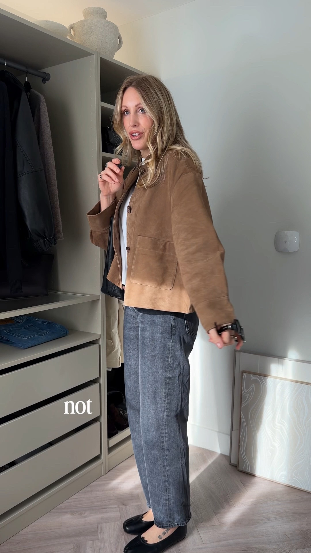 Sezane Mia brown suede jacket 
Agolde cross cross straight leg jeans
Maison margiela tabis alternatives from Etsy
COS white t - shirt

Linked my favourite suede on the high street including Zara jackets 

Spring wardrobe staples - classic pieces for a capsule wardrobe #sezane #zara #suede 

#LTKspring #LTKFashionMonth #LTKuk