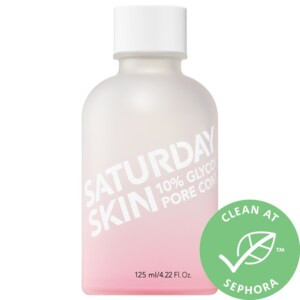 Pore Clarifying Toner 10% Glycolic Acid + Pore Control Complex - Saturday Skin | Sephora | Sephora (US)