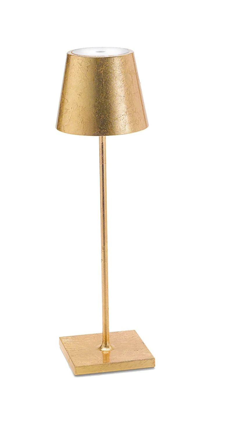 Gold Leaf Cordless Lamp | House of Blum