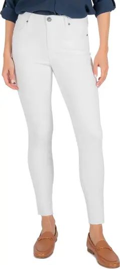 KUT from the Kloth Connie High Waist Raw Hem Ankle Skinny Jeans | Nordstrom | Nordstrom