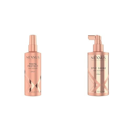 Nexxus Thermal Shield Spray Prep & Protect for 450 degree heat protection & Anti-Humidity Spray Epic Shine for Long Lasting, Weightless Shine | Amazon (US)