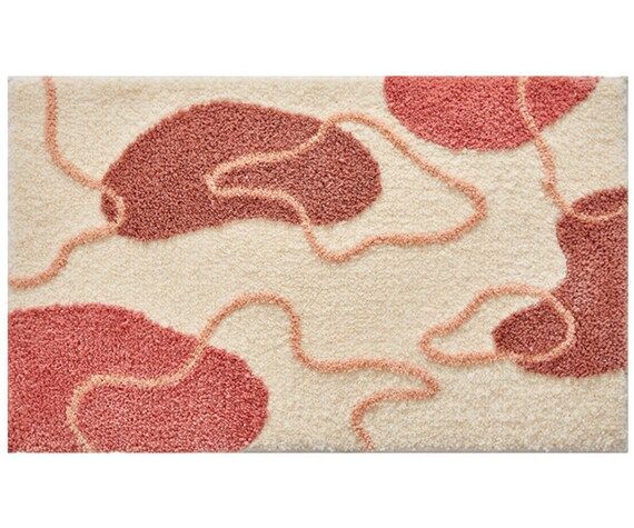 Pink Cloud Bathroom Rug Ultra Soft Bath Mat Water Absorbent | Etsy | Etsy (CAD)