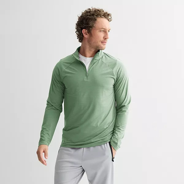 Men's Tek Gear® Ultra Soft Fleece 1/4-Zip Pullover | Kohl's