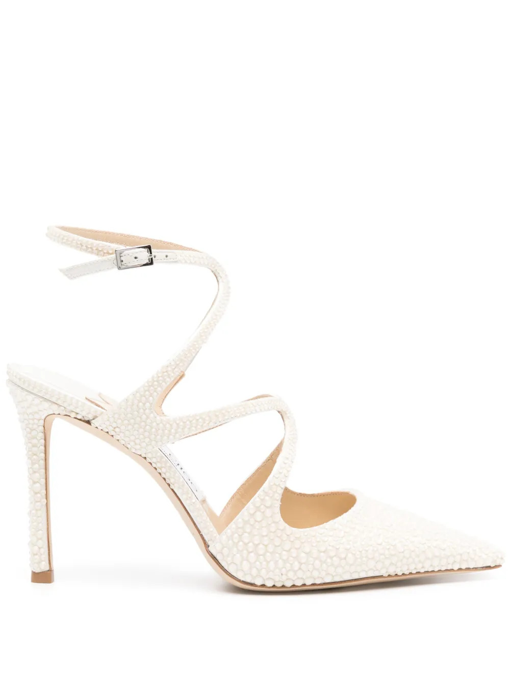 Azia 95mm crystal-embellishment pumps | Farfetch Global