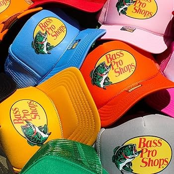 Bass Original Fishing Pro Foam Trucker Hat - Vintage Graphic Snapback Hat for Men and Women | Amazon (US)