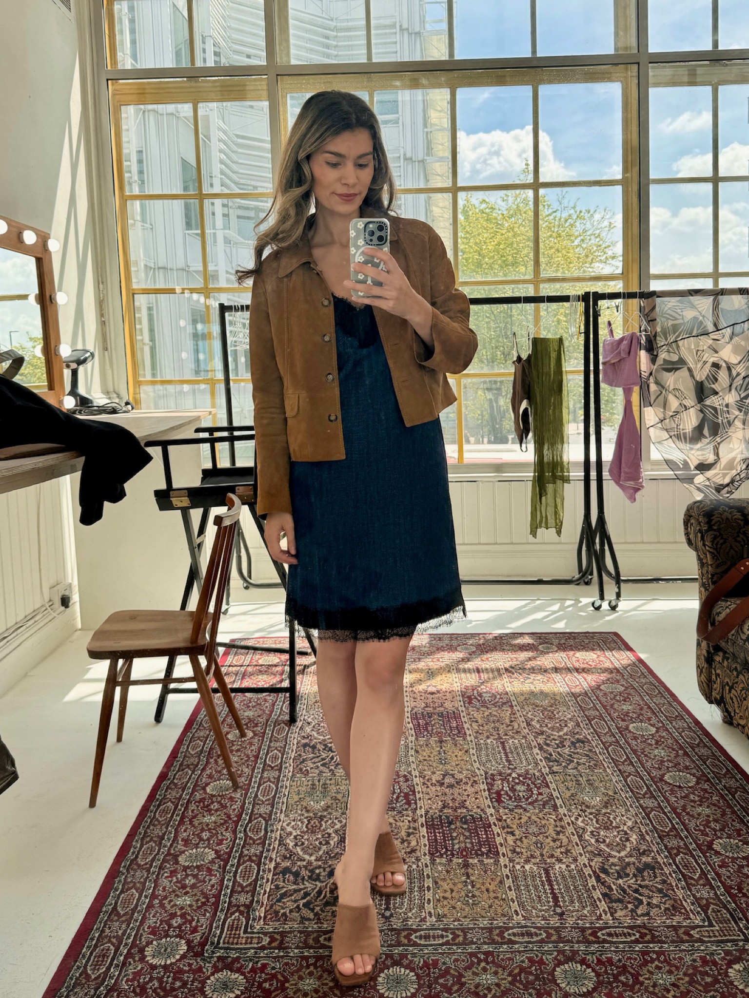 Suede jacket
Reformation dress
Satin blue dress 
Silk dress
Elavated outfit 
Thursday outfit 

#LTKsummer #LTKeurope #LTKuk