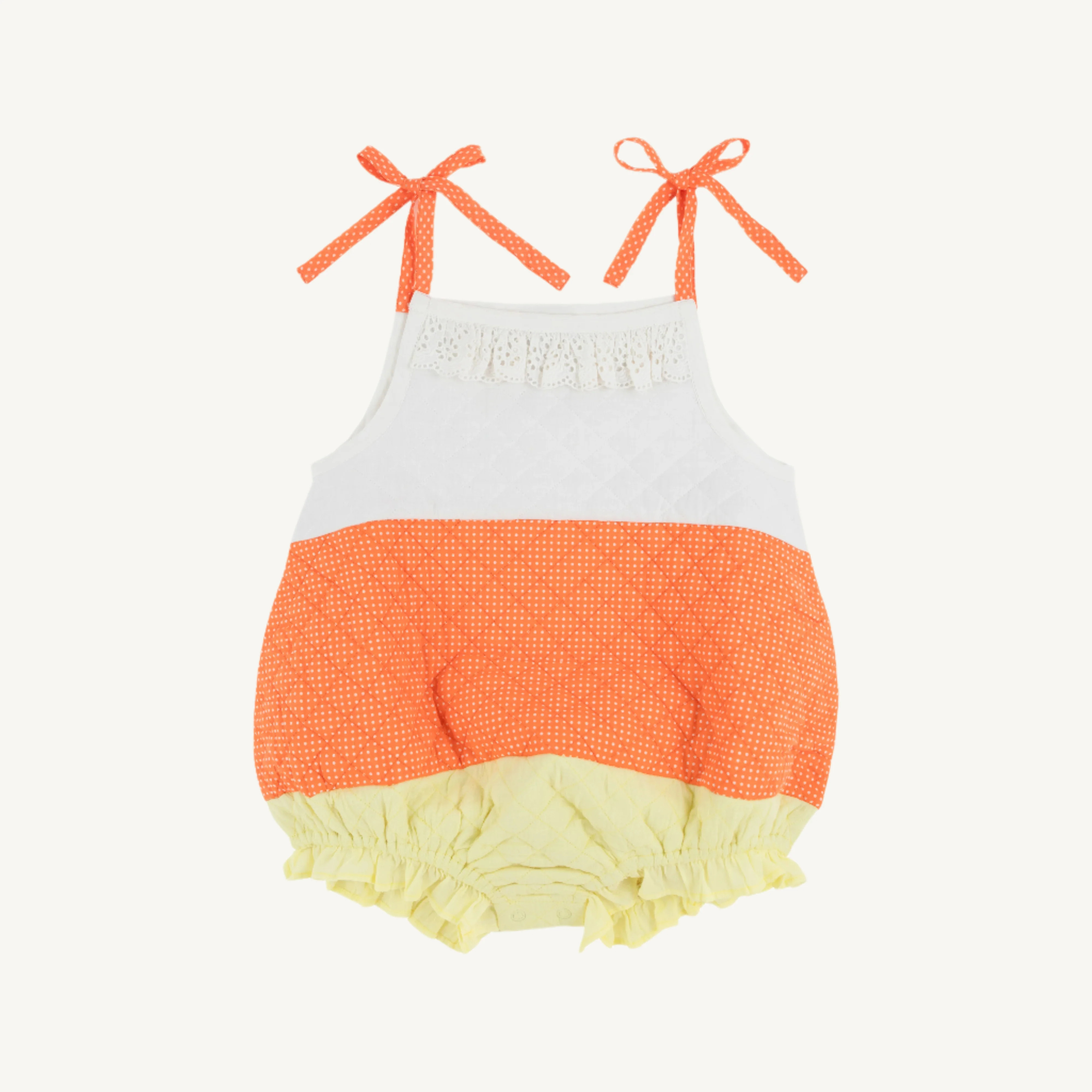 Happy Halloween Candy Corn Costume (Toddler) - Worth Avenue White with | The Beaufort Bonnet Company