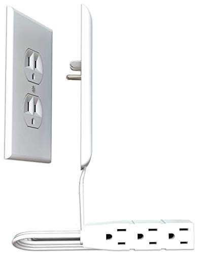 Sleek Socket Ultra-Thin Outlet Concealer with Cord Concealer Kit, 3 Outlet, 3-Foot Cord, Universa... | Amazon (US)