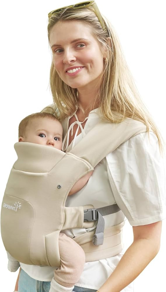 GROWNSY Baby Carrier Newborn to Toddler, Cozy Baby Wraps Carrier, Ergonomic Baby Carrier with Hea... | Amazon (US)