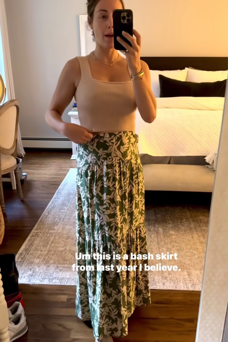 Today’s outfit!

Maxi skirt | tank top 

#LTKSeasonal #LTKover40 #LTKstyletip