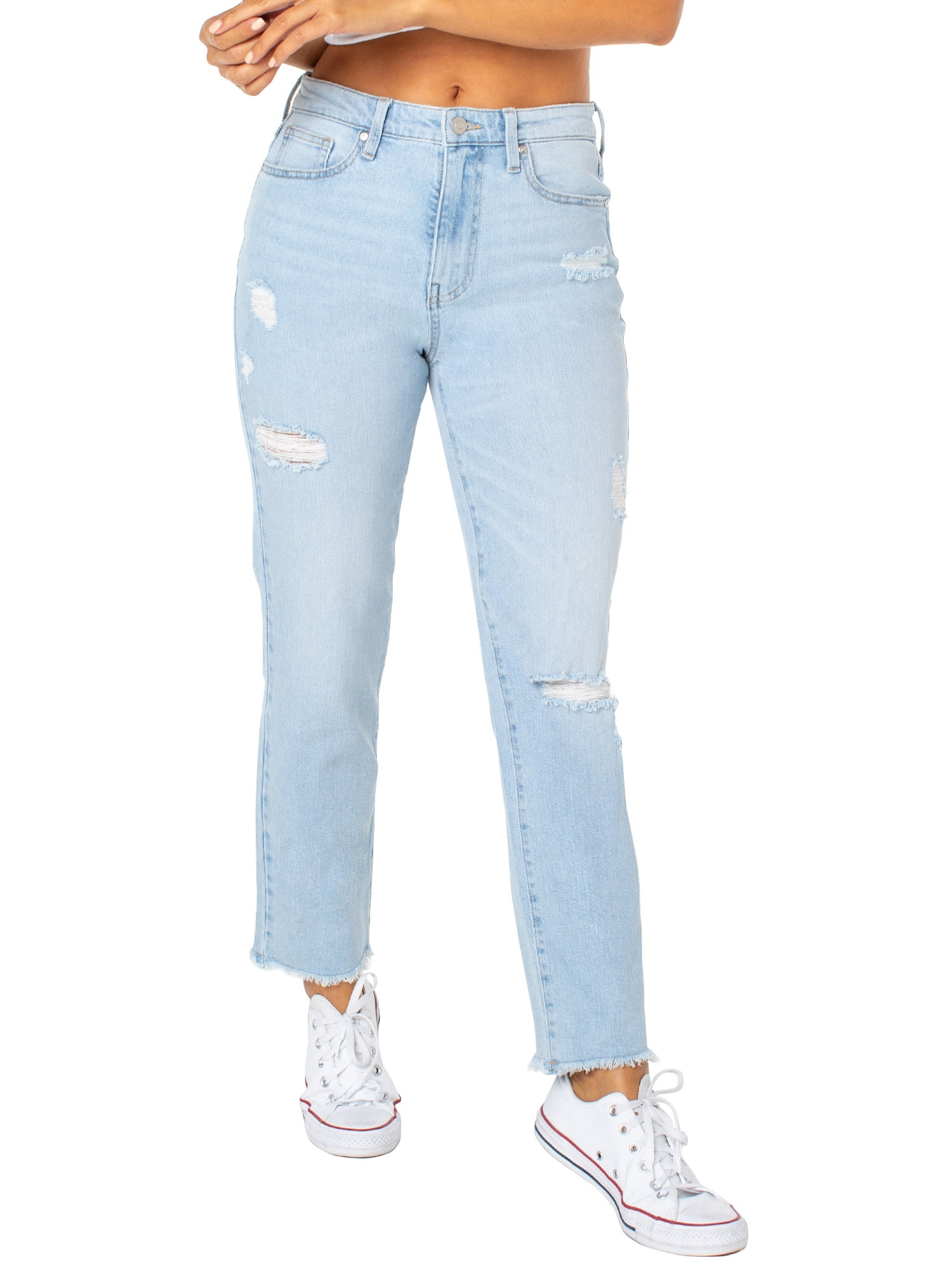 Celebrity Pink Women's Slim Straight Jeans | Walmart (US)