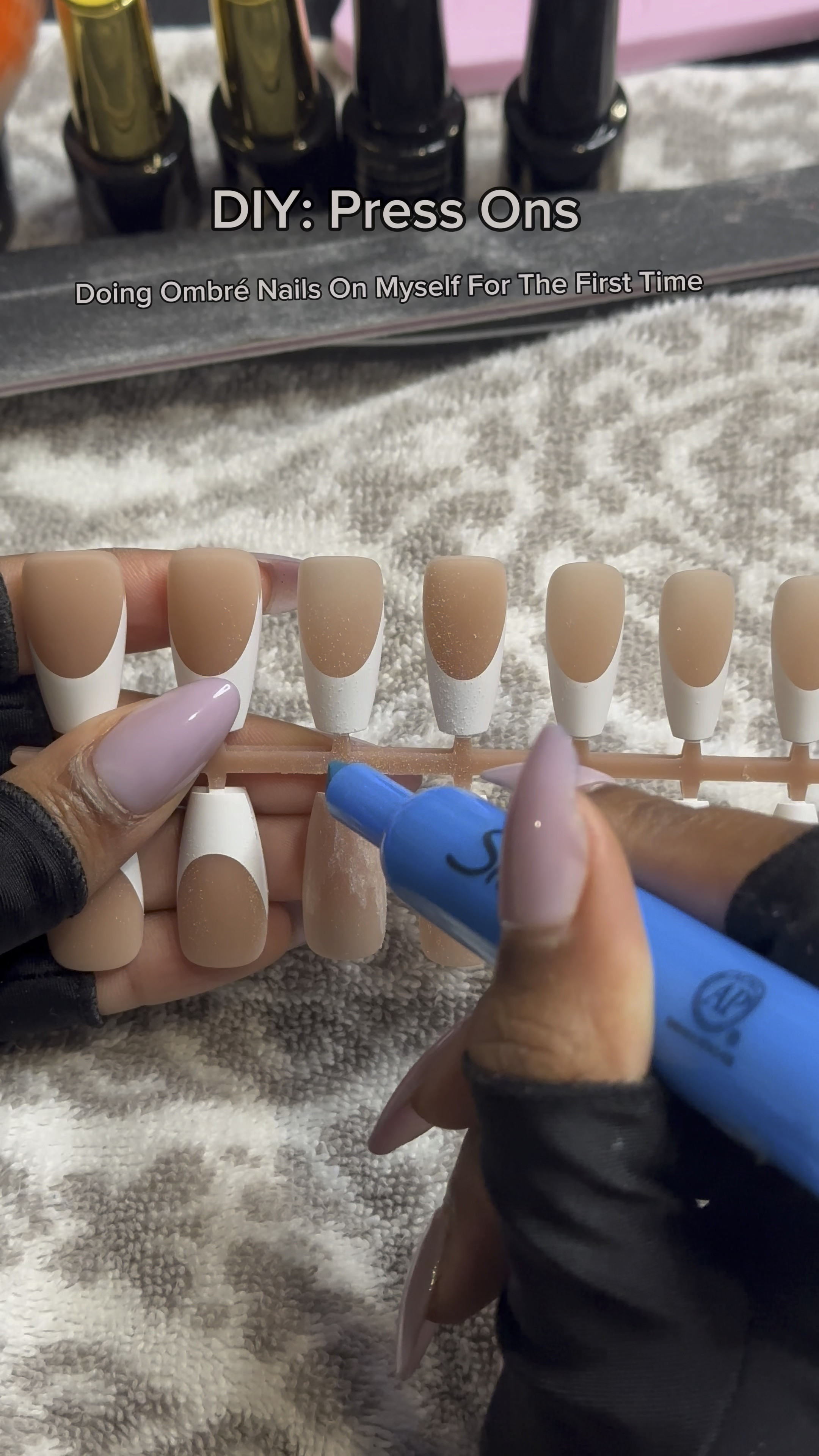 This time I decided to play around with the press on nails! I did an ombre myself. It could be a little cleaner but overall it was pretty good for my first time!

How do y’all style your press ons?

#pressonnails #diynails #vacationnails #ombrenails 

#LTKbeauty #LTKhome #LTKstyletip