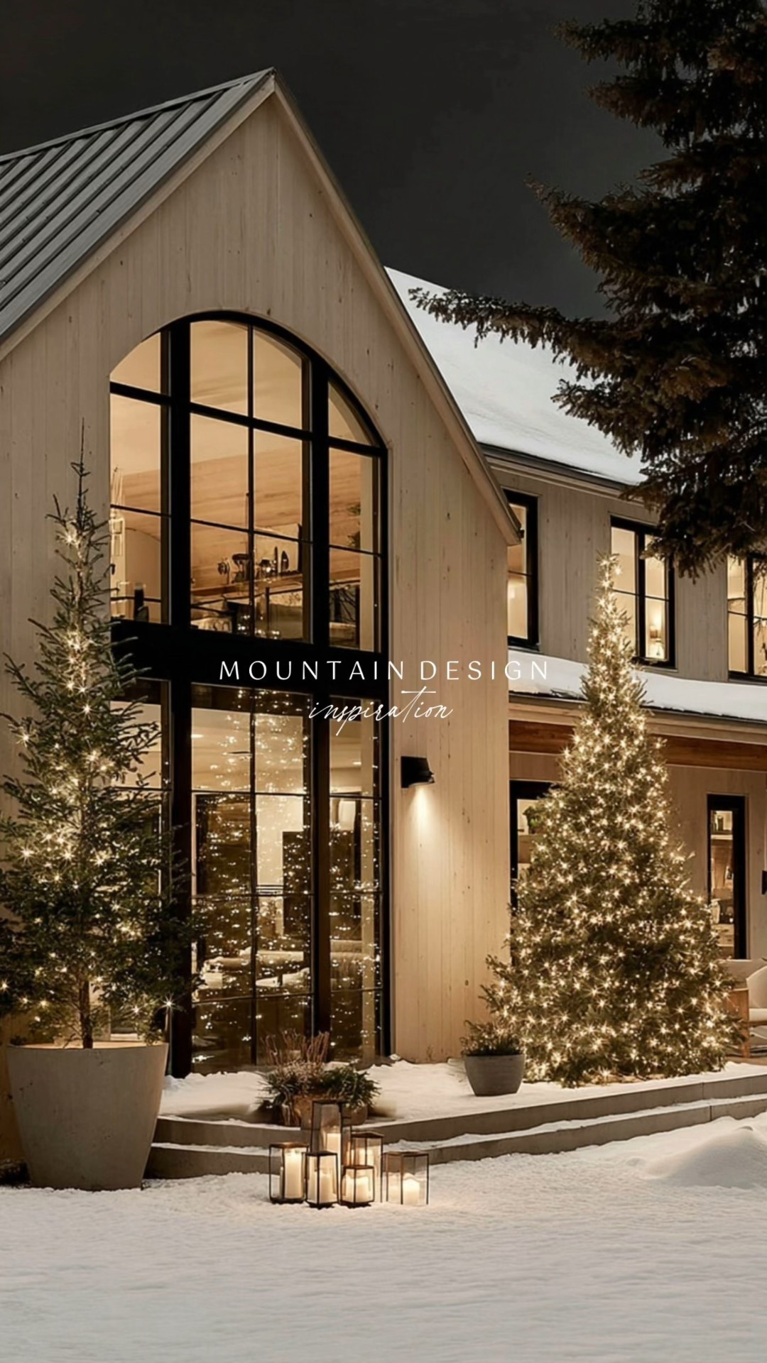 Earthy neutrals, quiet contrast, layered wood details and greenery come together to create a warm, elevated approach to winter styling in this Mountain home design. 🤍

#LTKSeasonal #LTKHome #LTKSaleAlert