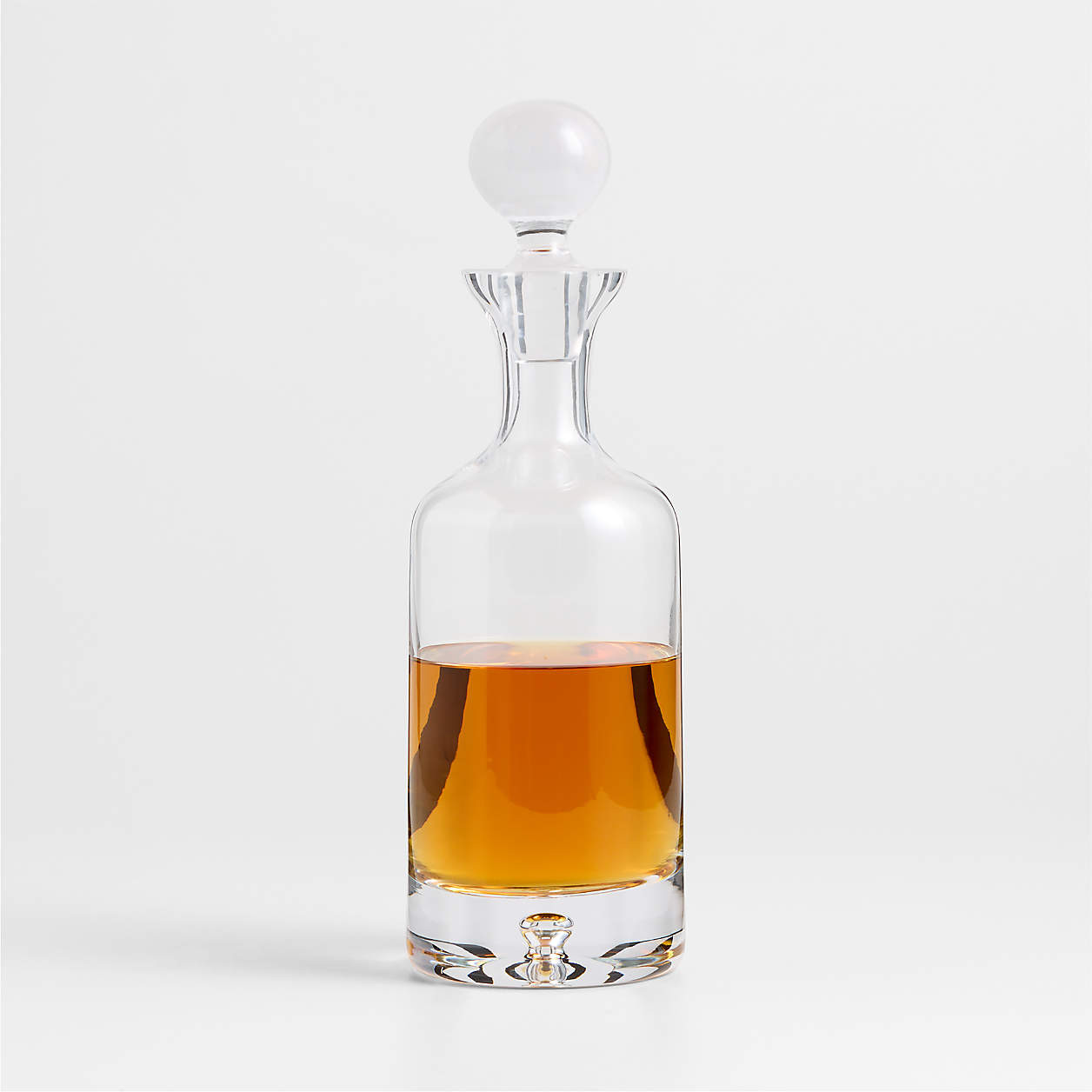 Direction Hand-Blown Decanter + Reviews | Crate & Barrel | Crate & Barrel