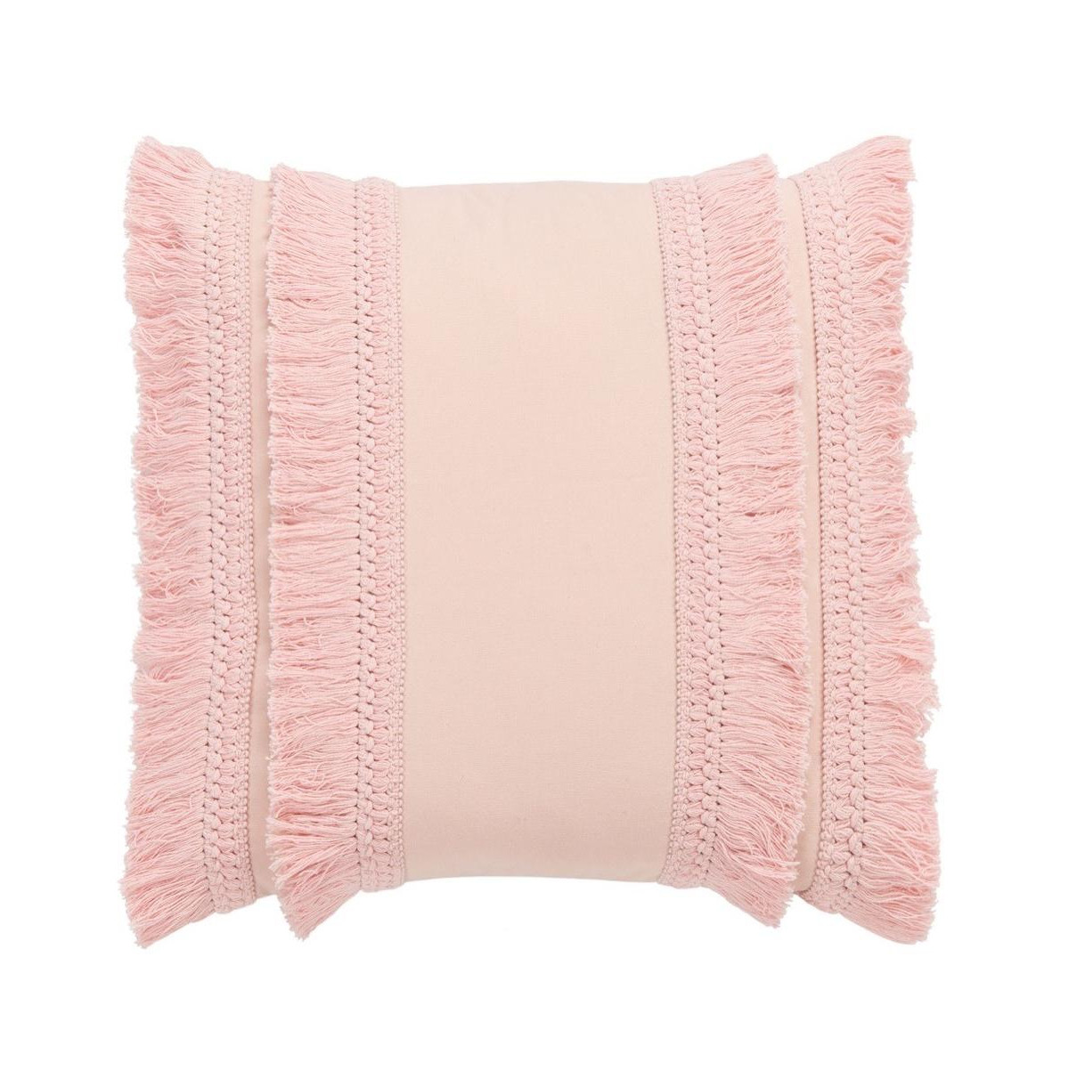 Safavieh Grema 16" x 16" Pillow - Pink | Macy's