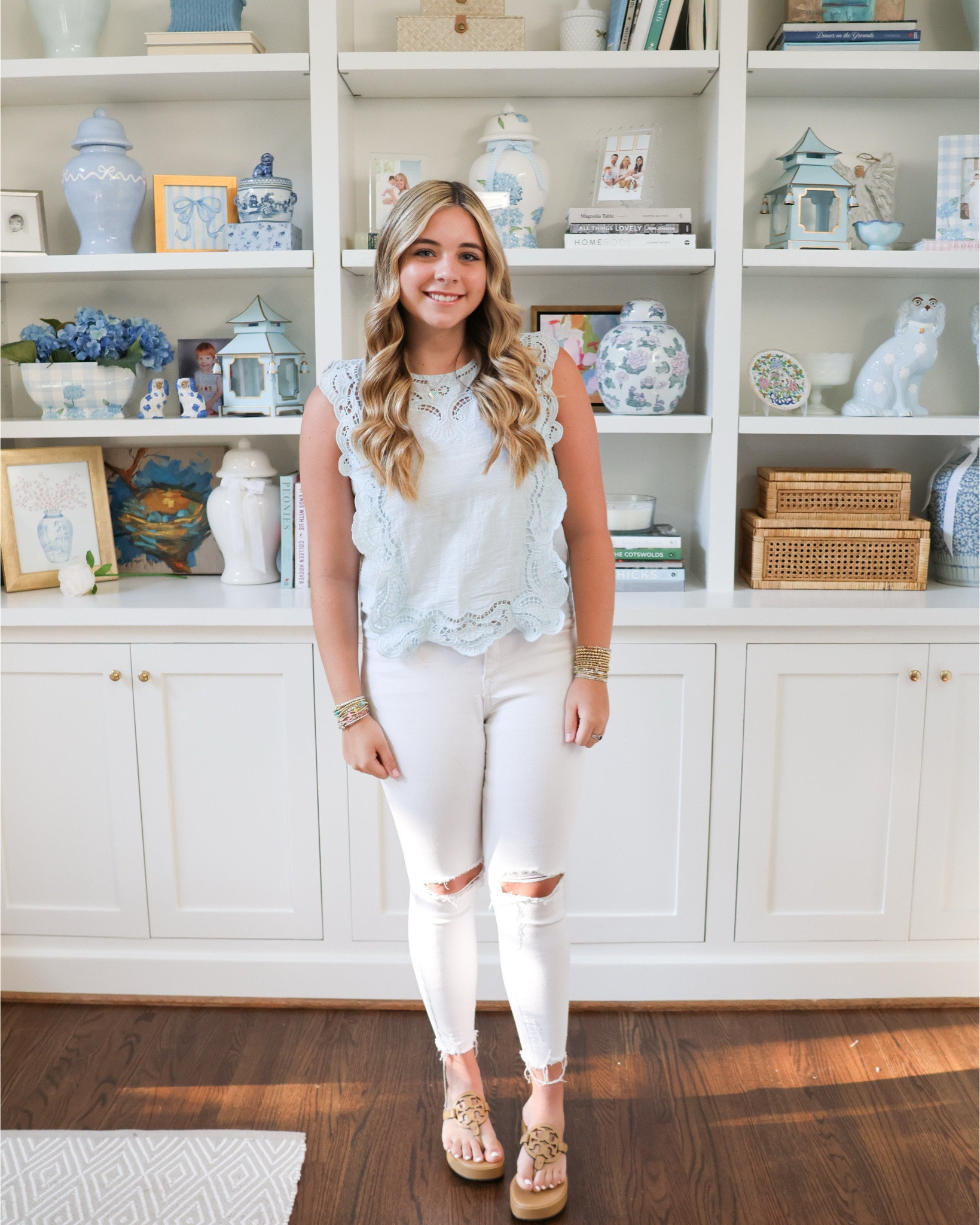 Back to school style! I can’t believe it’s Molly Kate’s junior year! Shop this look below. The white jeans I sourced are on sale - click for $49 sale price! 

#LTKBacktoSchool #LTKSaleAlert #LTKFindsUnder50