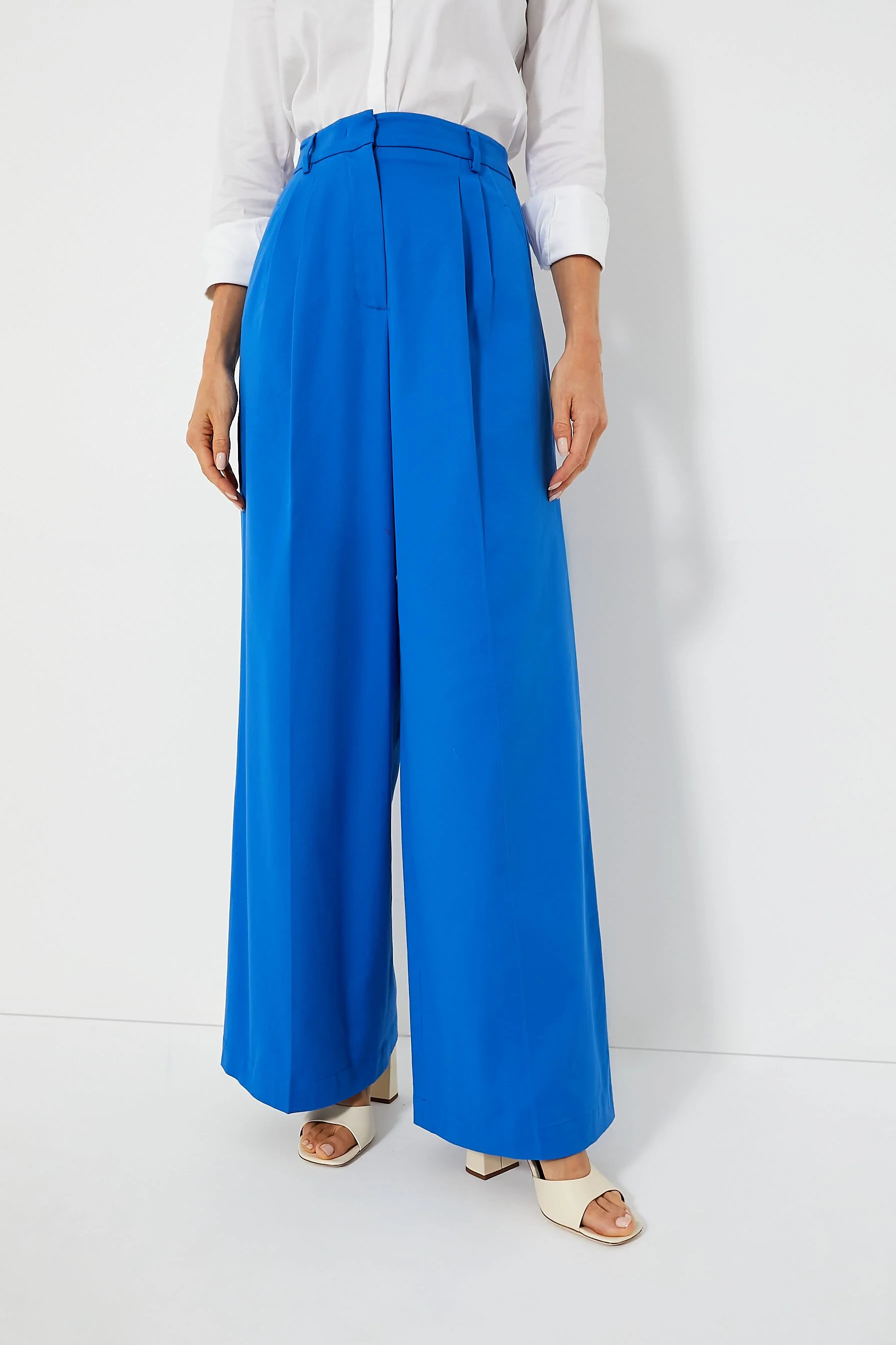 Cornflower Quenty Trousers | Tuckernuck (US)