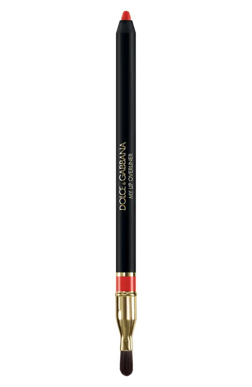 Dolce&Gabbana My Lip Overliner Lip Pencil in 09 Bright Red at Nordstrom | Nordstrom