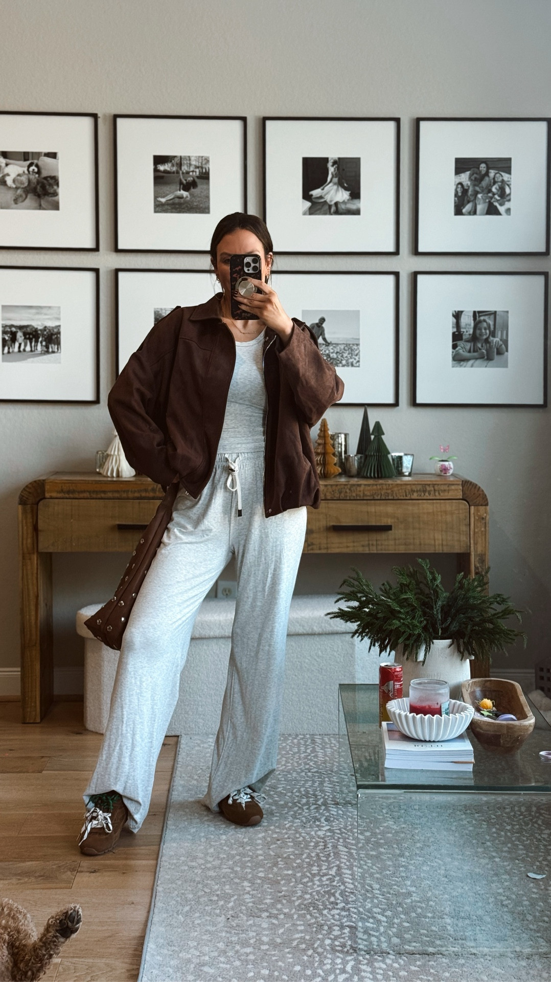 100 times yes to this jacket!  It’s gorgeous! And it’s all from Amazon! 

5’6” 1/2 - 130 lbs
Jacket: Small - coffee brown
Set: Medium - white grey - 31 inseam
Shoes: TTS
#amazonfashion 


#LTKootd #LTKOver40 #LTKFindsUnder100