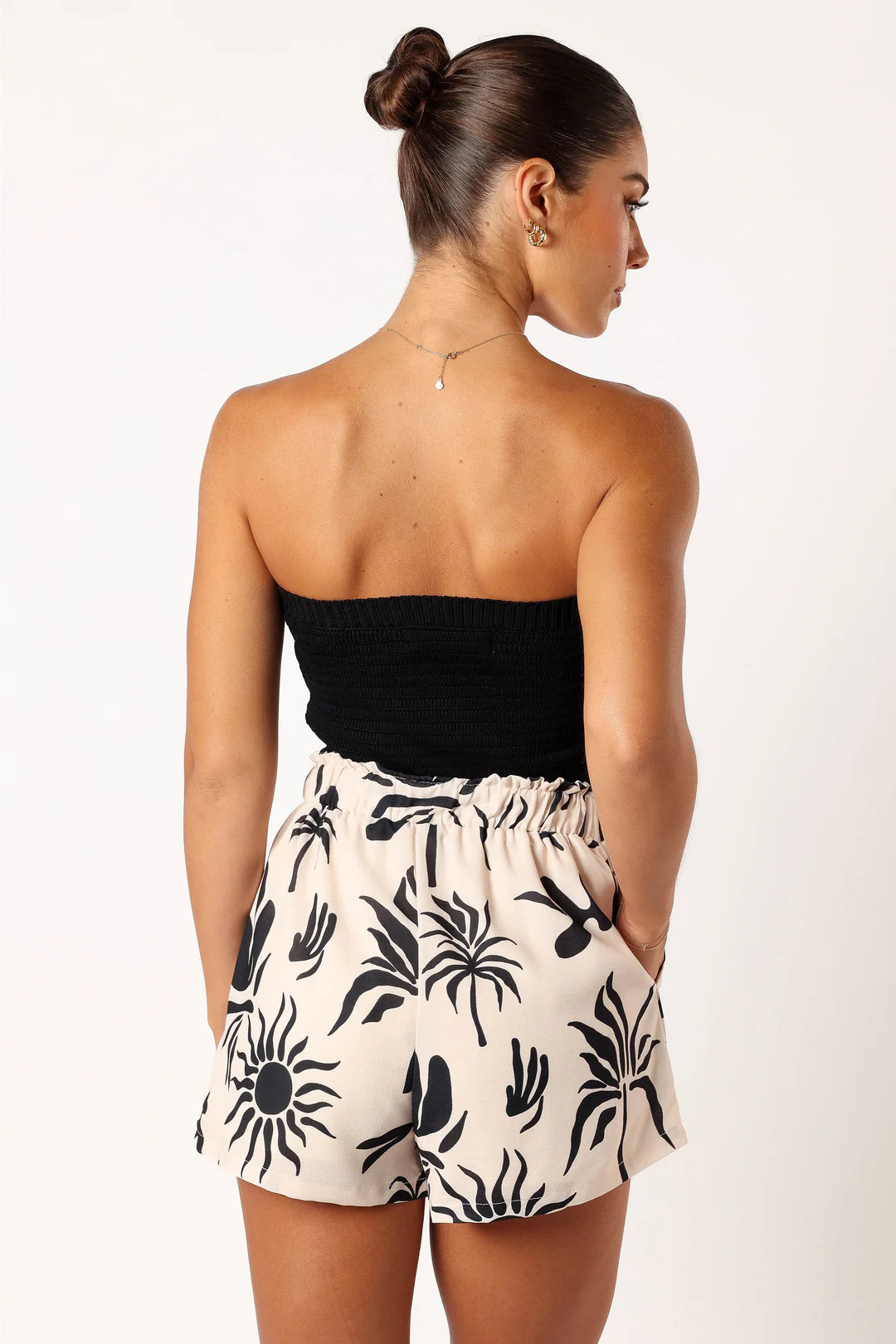 Sawyer Short - Beige Black | Petal & Pup (US)