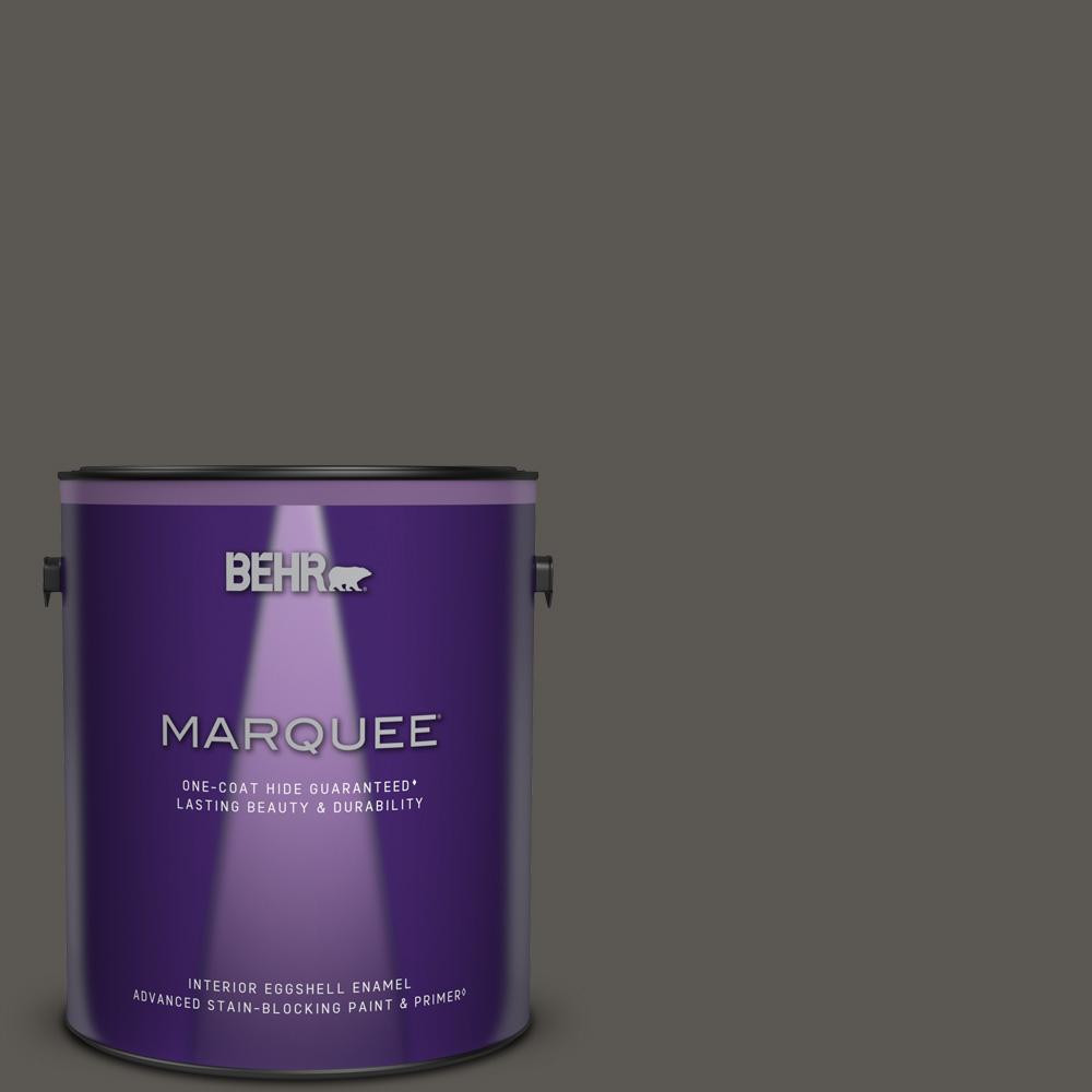 BEHR MARQUEE 1 gal. #MQ2-62 Peppery One-Coat Hide Eggshell Enamel Interior Paint & Primer | The Home Depot