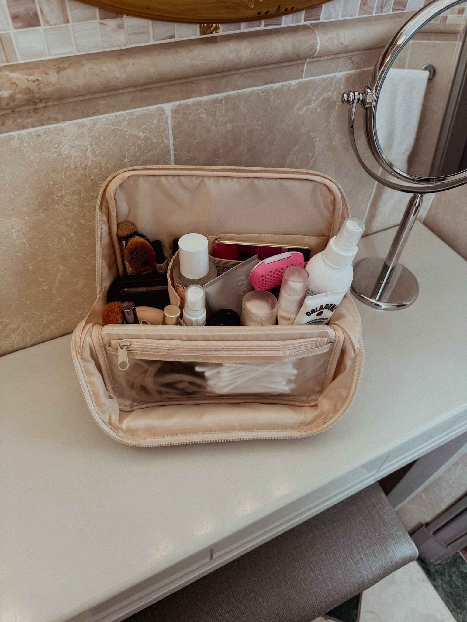 Best travel makeup bag!

#LTKTravel