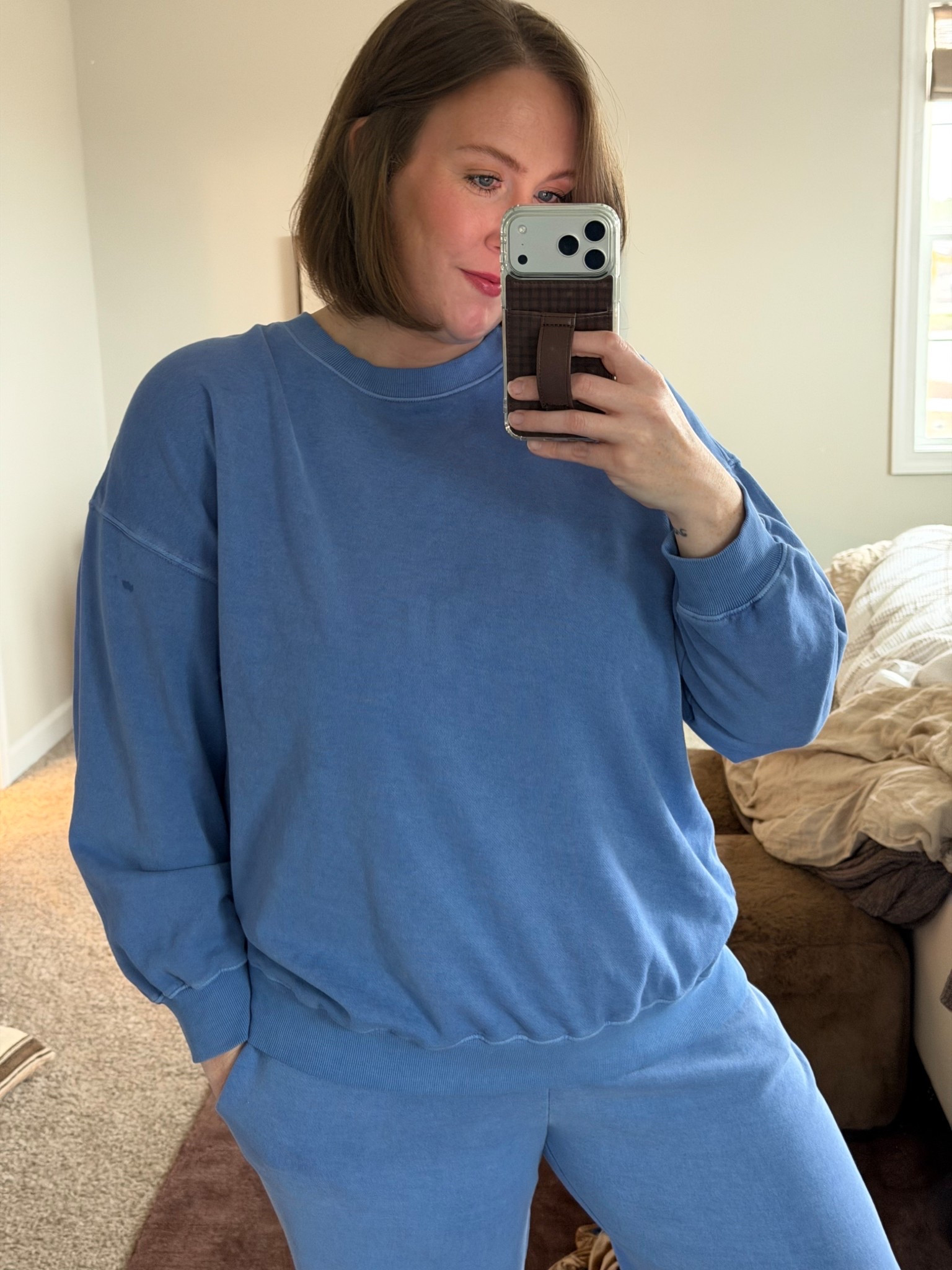 Sweat set. Perfect blue color for spring 💙

#LTKActive #LTKmomlife #LTKMidsize