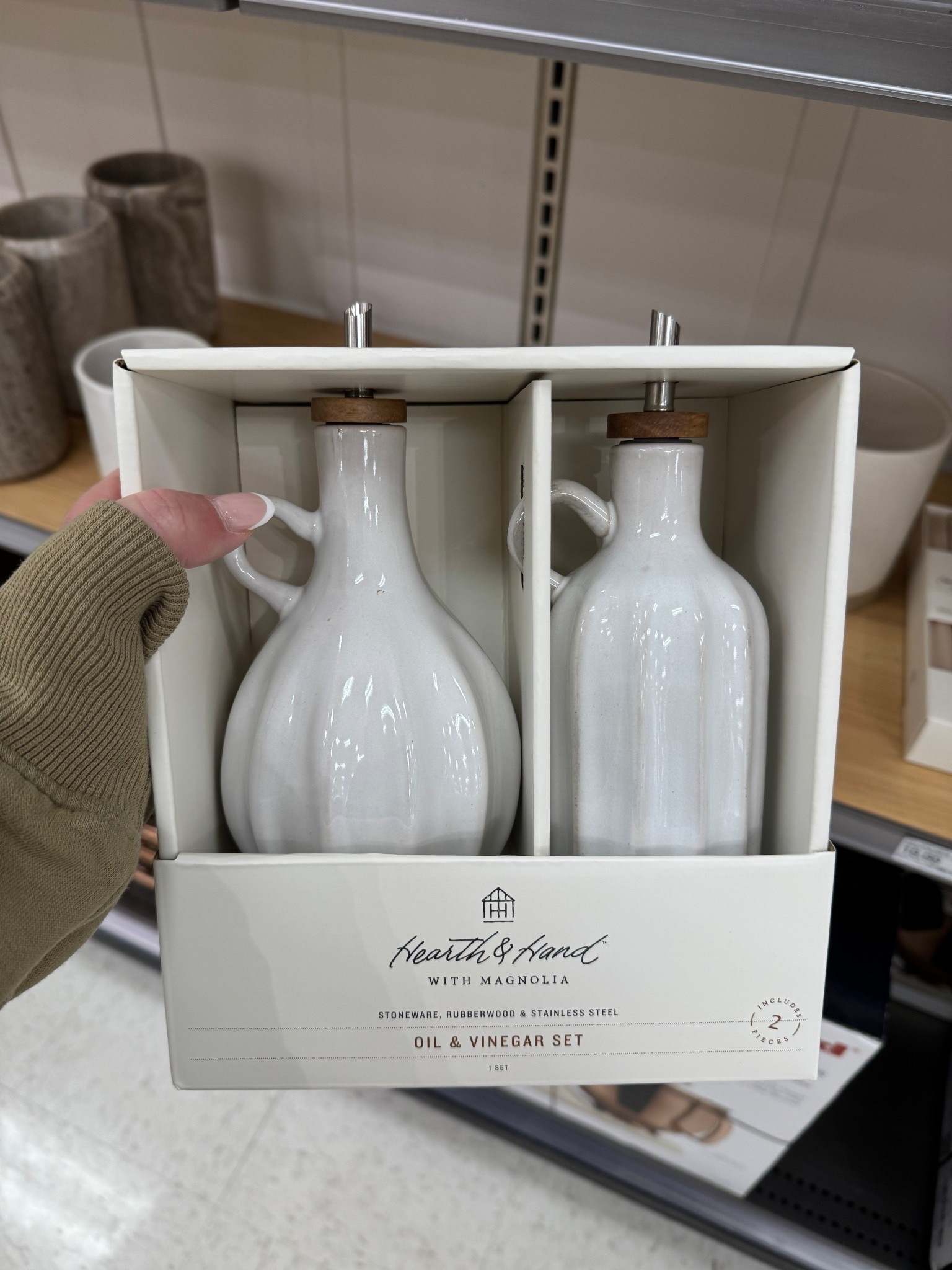 This new oil & vinegar is so cute 😍

#LTKHome #LTKSaleAlert