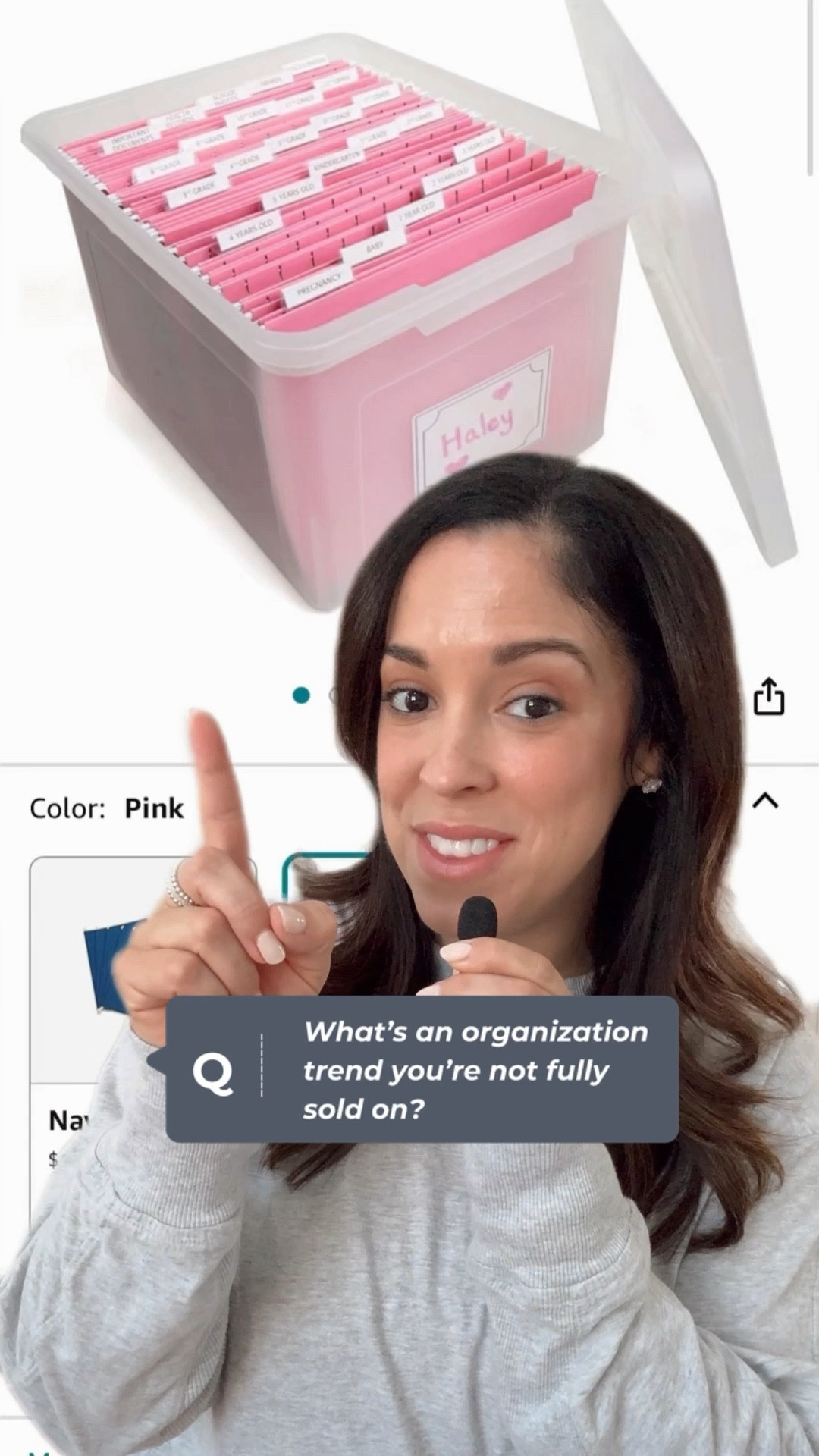 What’s an organization idea you’ve seen that you can’t fully get behind?! For me it’s these memory boxes! But only because the ones I’ve seen are not designed to keep the valuables inside safe! So if you’re going to make these, know that they ARE a great idea. BUT consider opting for a file box that’s fireproof 🔥 and ideally waterproof 💧!

#LTKFamily #LTKKids #LTKVideo