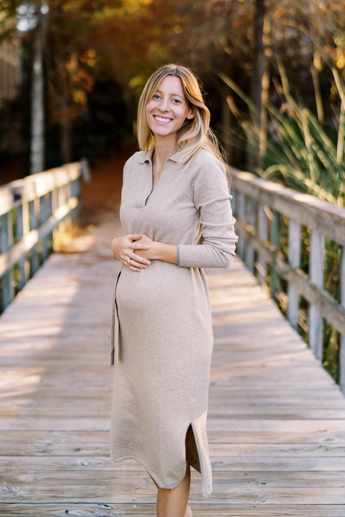 The softest non maternity dress that I can still wear while pregnant!! Best sweater dress ever and so high quality it’s unreal. Wearing one size up from my pre pregnancy size!

#LTKHoliday #LTKGiftGuide #LTKbump