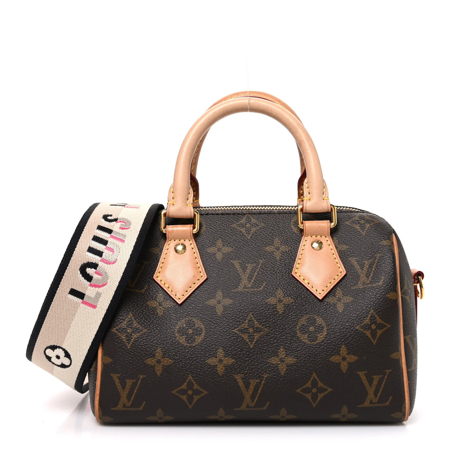 Monogram Speedy Bandouliere 20 Black | FASHIONPHILE (US)