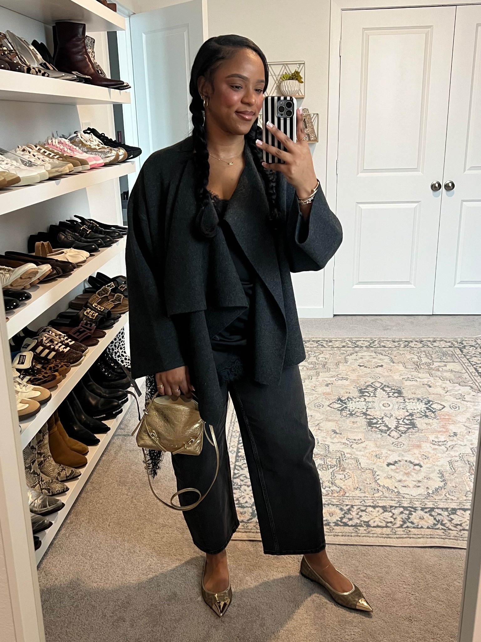 Grey and gold #ootd #falloutfits 

#LTKootd #LTKdayinmylife #LTKgrwm