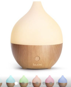 
SALKING Essential Oil Diffuser, 100ml Small Aromatherapy Diffuser with Auto Shut-Off Function, Ultrasonic Diffusers for Essential Oils, Cool Mist Humidifier with Warm White Lights, for Office Home 

 #LTKSeasonal #LTKHome #LTKSaleAlert