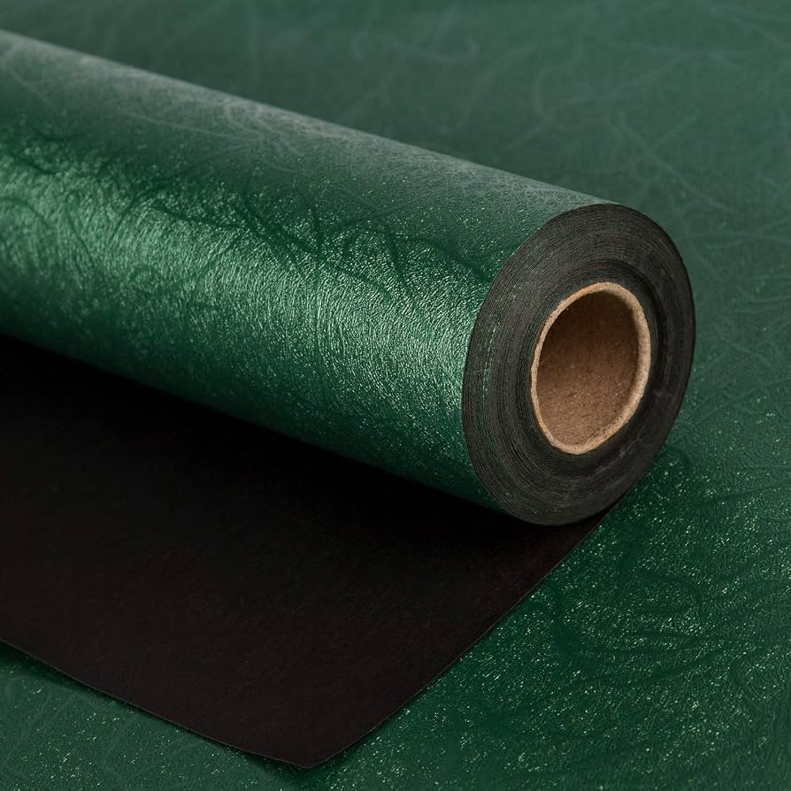 WRAPAHOLIC Wrapping Paper Roll - Reversible Green and Black for Birthday, Holiday, Wedding, Baby Shower Wrap - 30 inch x 16.5 feet | Amazon (US)