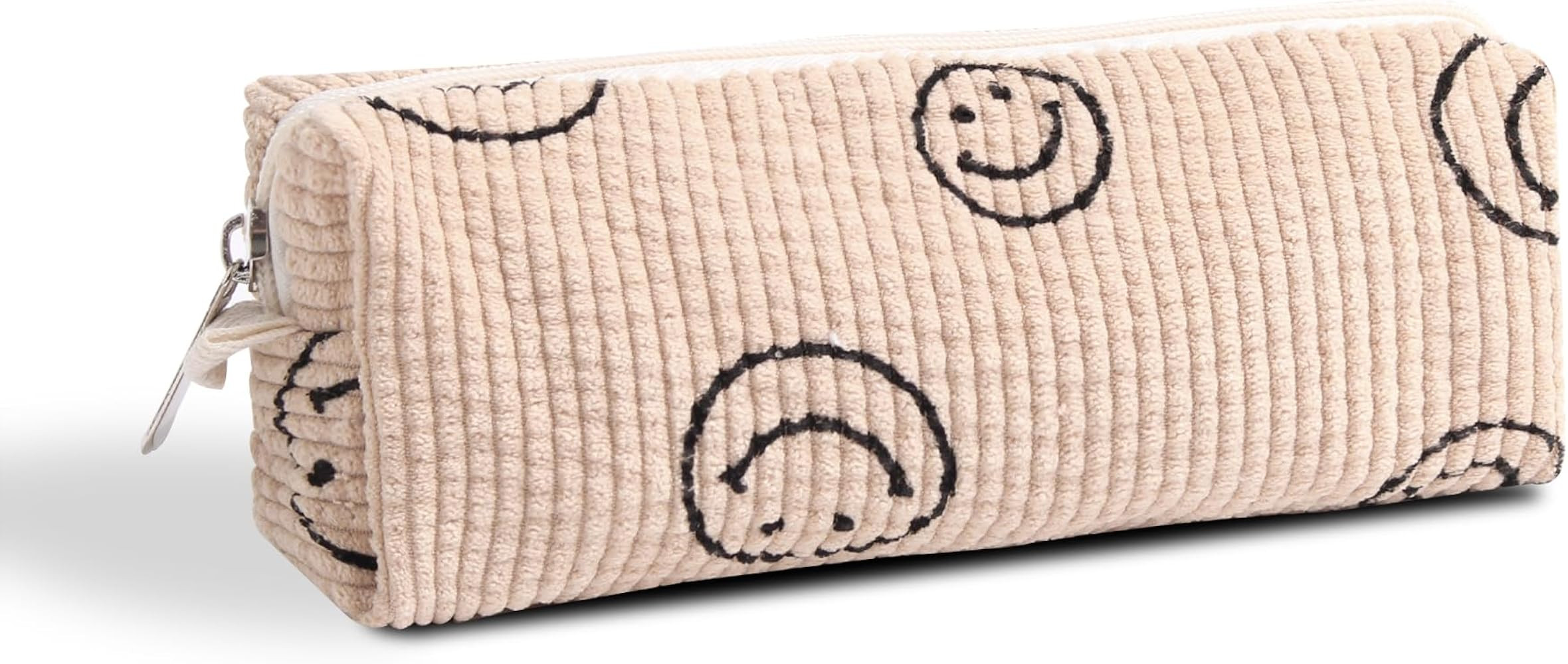 Smile Pencil Pen Case Office College School Large Storage High Capacity Bag Pouch Holder Box Orga... | Amazon (US)