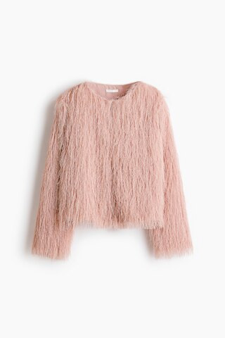 H & M - Fringed Jacket - Pink | H&M (US + CA)