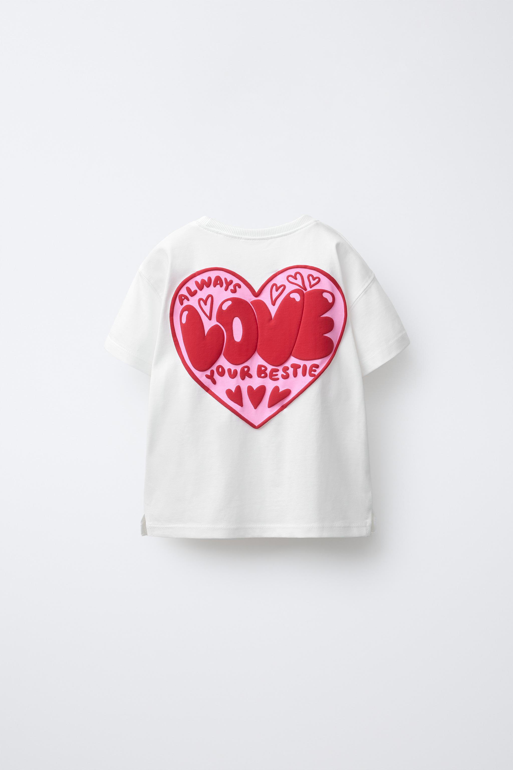 RAISED PRINT T-SHIRT | Zara US