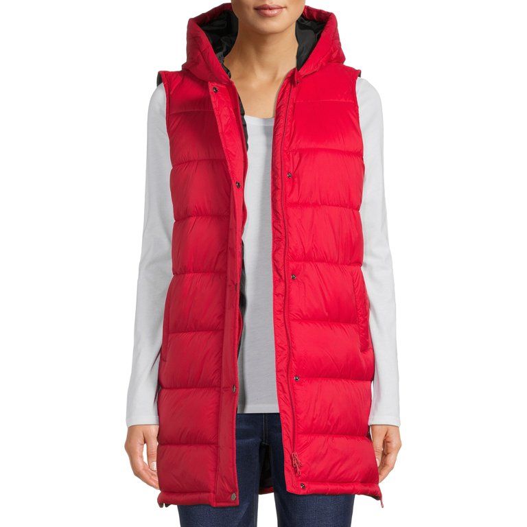 Swiss Tech Women's and Plus Hooded Tunic Vest - Walmart.com | Walmart (US)