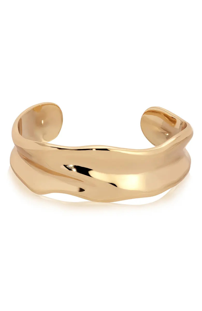 Wavy Metal Cuff Bracelet | Nordstrom