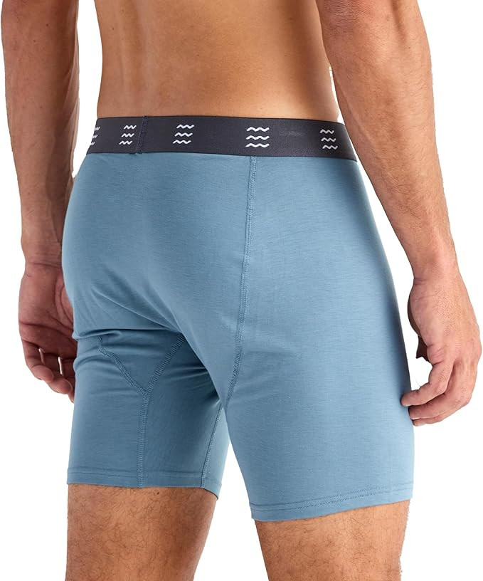 Free Fly Men's Motion Boxer Brief - Ultra Soft, Comfortable & Breathable Bamboo Viscose Stretch M... | Amazon (US)