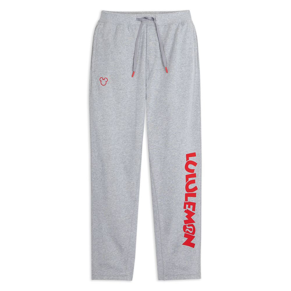 Mickey Mouse Steady State Pant for Men by lululemon – Gray | Disney Store