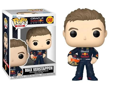 Funko Max Verstappen with Helmet and Blue Racing Suit + Pop Protector: Formula 1 Pop! Vinyl Figure (Gift Set Bundled with ToyBop Brand Box Protector Collector Case) | Amazon (US)